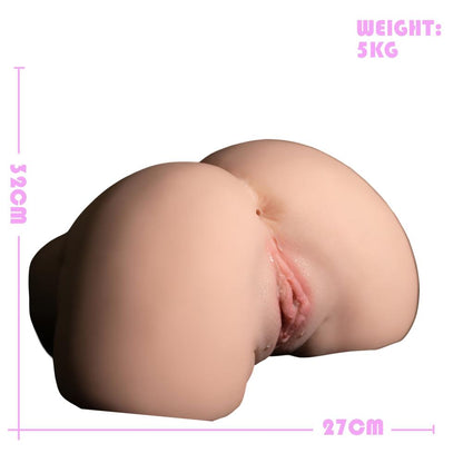 TPE 5kg Fit Ass Sex Doll Measurements