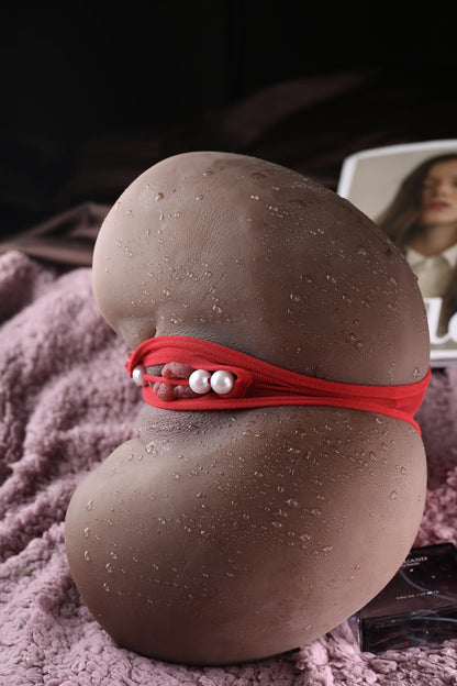 5kg fit black ass sex doll compact ebony side